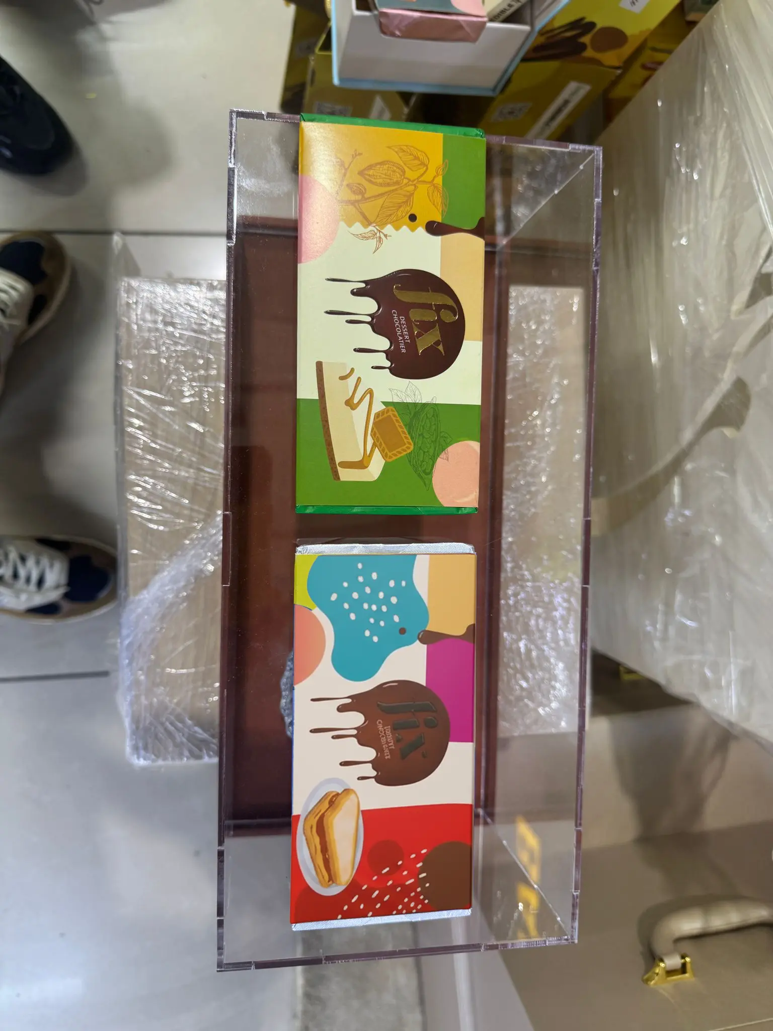 Authentic Fix Dubai Chocolate Retail Display | UK Distribution Node